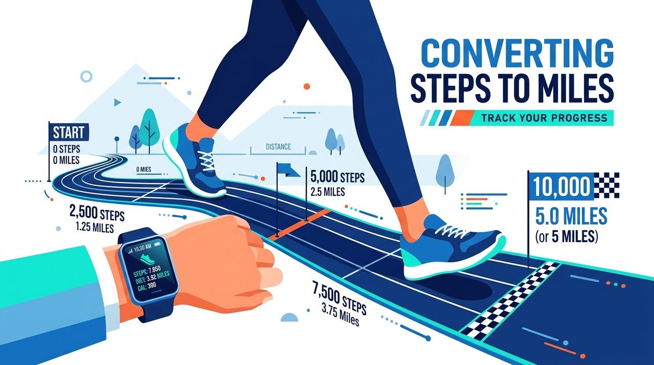 Steps to Miles Conversion Guide